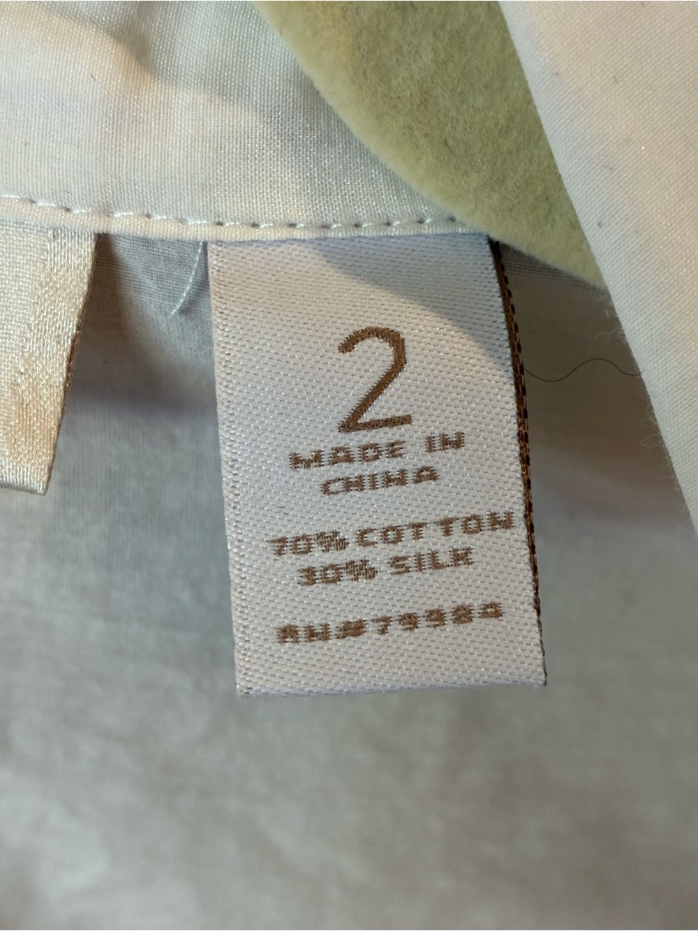 Chicos Button Down Blouse - Picture 4 of 5